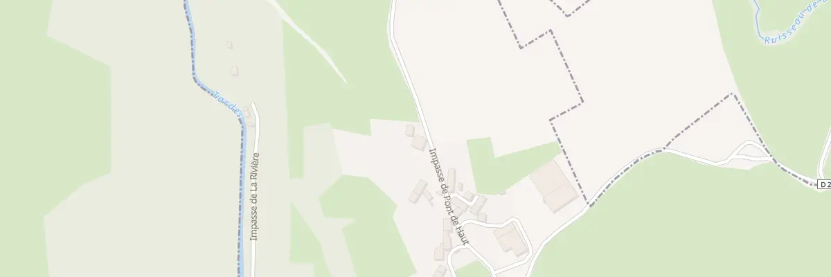 Plan du 16 Pont de Haut à Champagnat