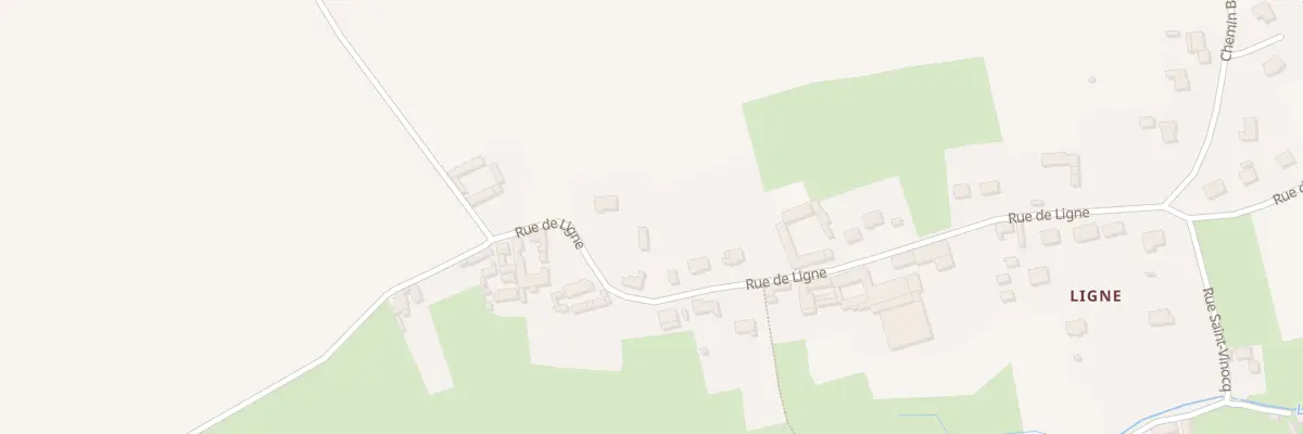 Plan du 1048 Rue de Ligne à Roquetoire