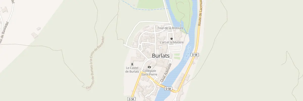 Plan du 5 Pl Trencavel à Burlats
