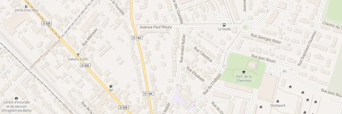 Plan du 35 Rue André Rabier à Deuil-la-Barre