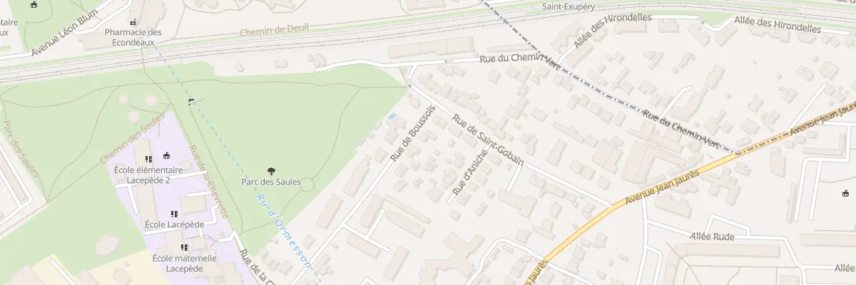 Plan du 26 Rue de Boussois à Épinay-sur-Seine