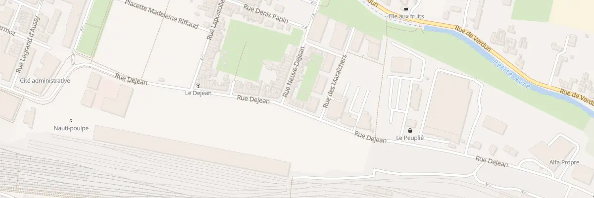 Plan du 143 Rue Dejean à Amiens