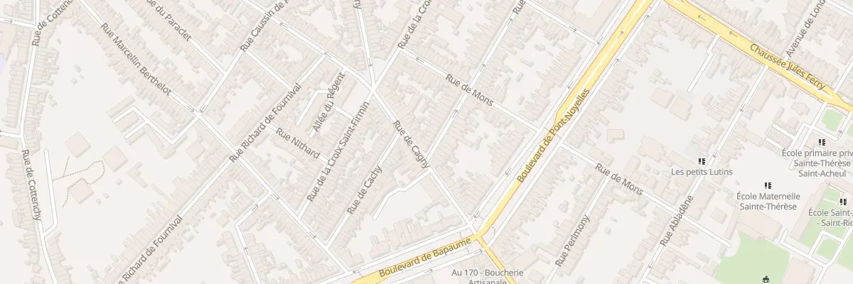 Plan du 78 Rue Enguerrand à Amiens