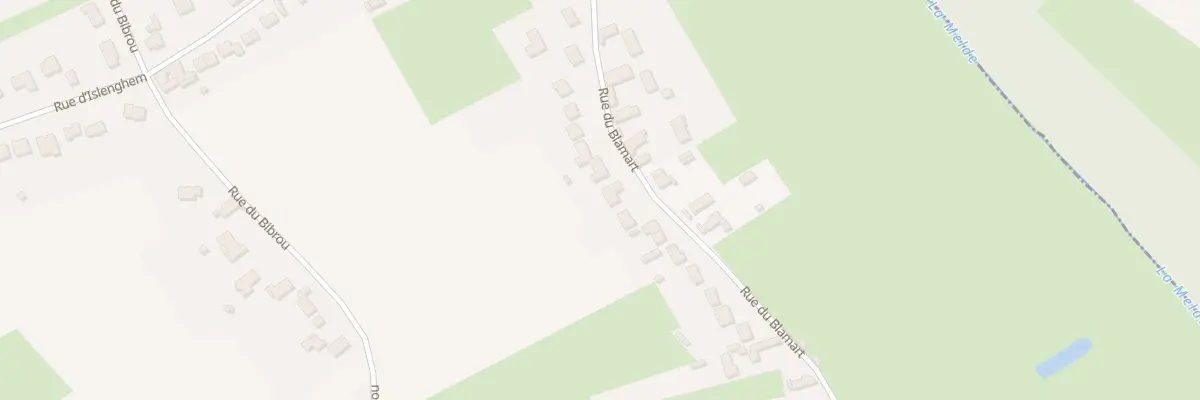 Plan du 645 Rue Blamart à Ecques