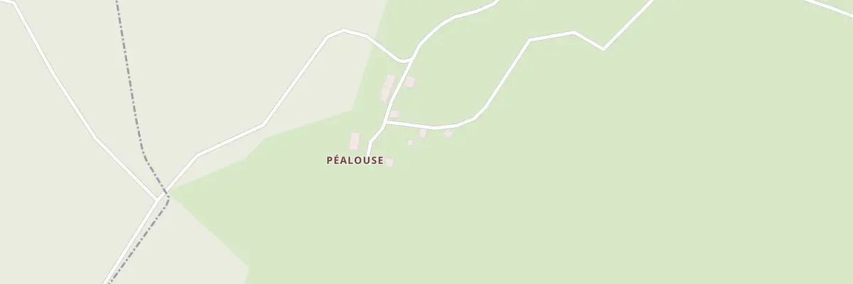 Plan du 5043 Péalouse à Saint-Agnant-près-Crocq