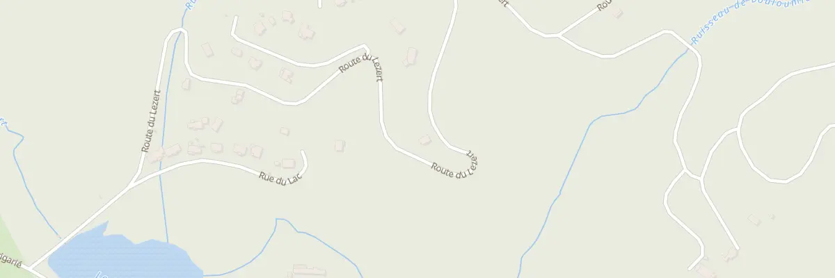 Plan du 11 Rte du Lézert à Burlats