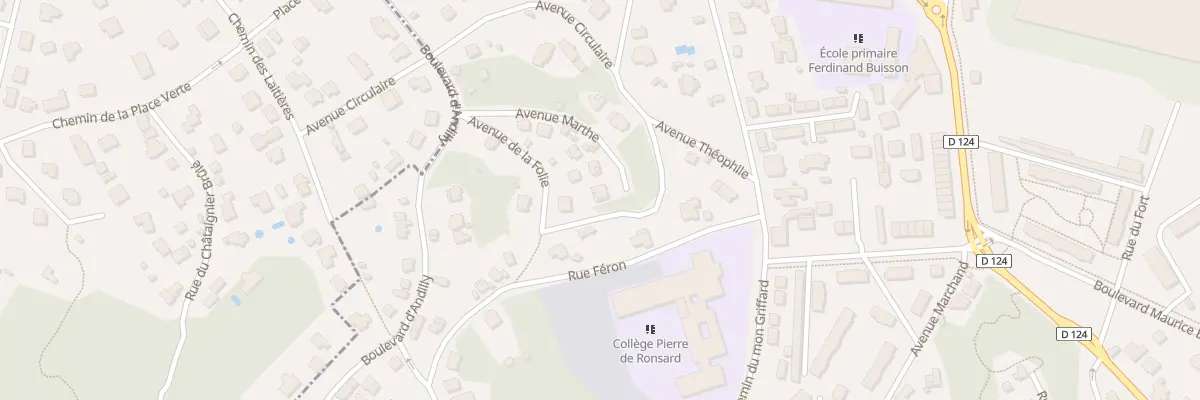 Plan du 9001 Av Marthe à Montmorency