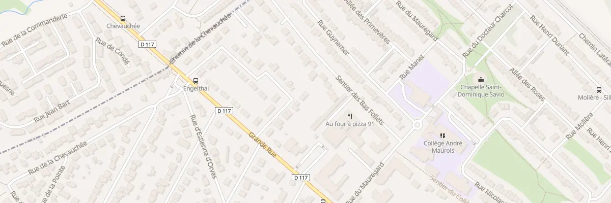 Plan du 21 Rue des Bas Follets à Épinay-sur-Orge