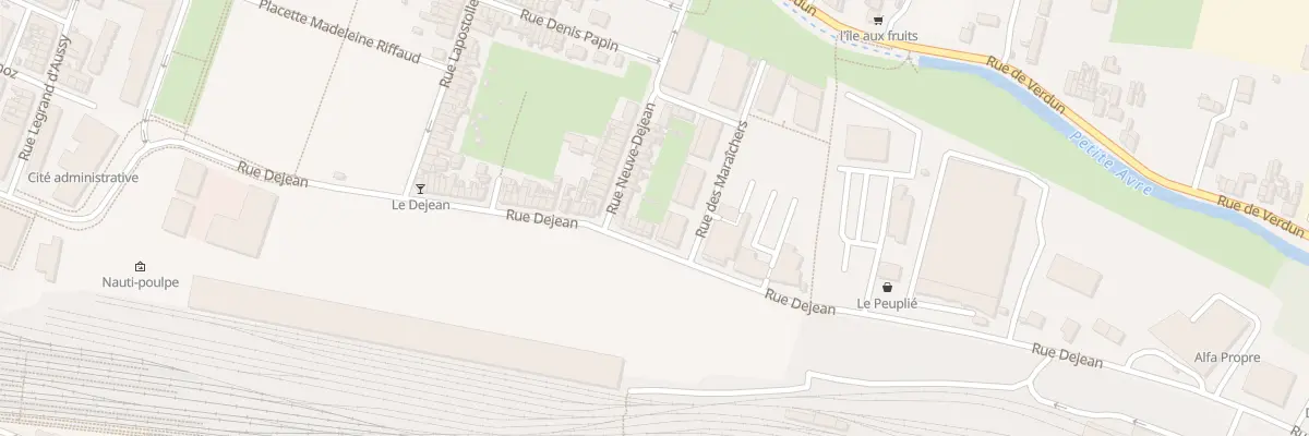 Plan du 143T Rue Dejean à Amiens