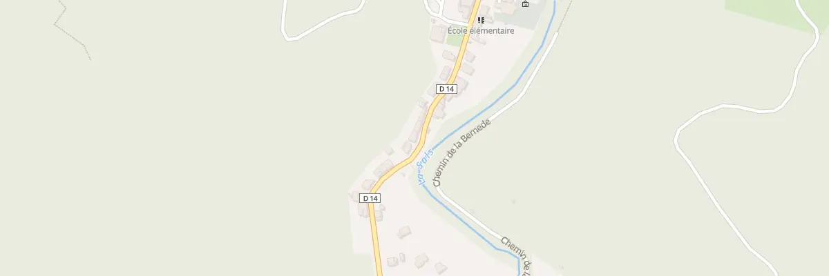Plan du 113 Le Village à Rennes-les-Bains