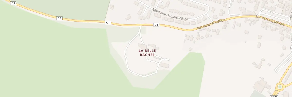 Plan du 55 Rue de la République à Domont