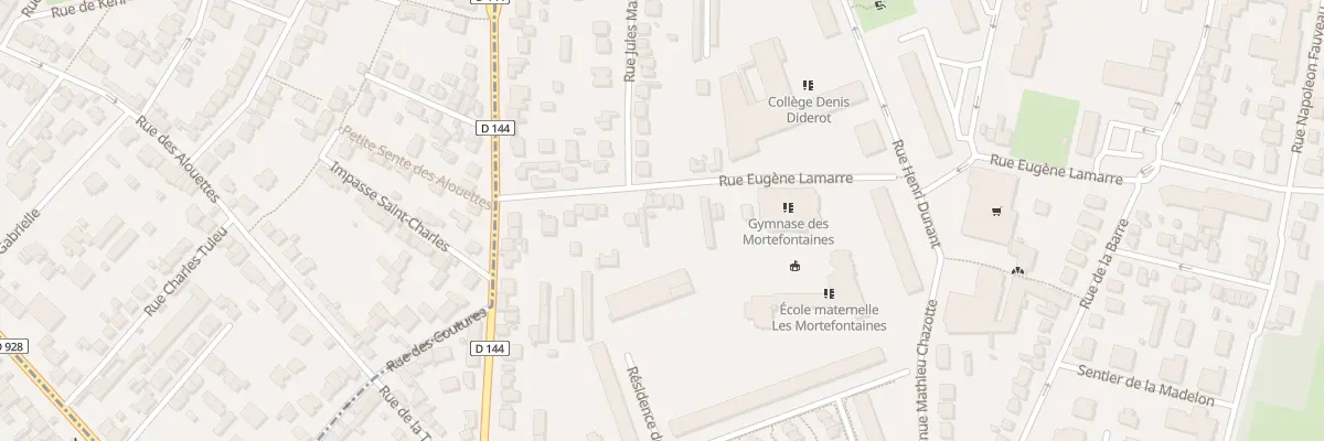 Plan du 37 Rue Eugène Lamarre à Deuil-la-Barre