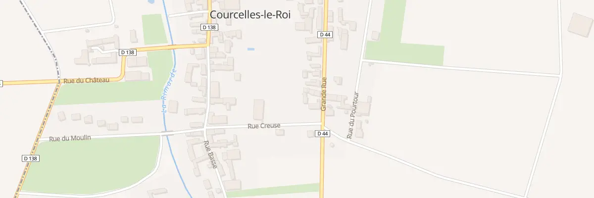 Plan du 18 Gr Grande Rue à Courcelles-le-Roi