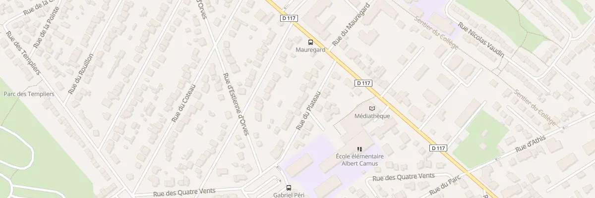 Plan du 14 Rue du Plateau à Épinay-sur-Orge