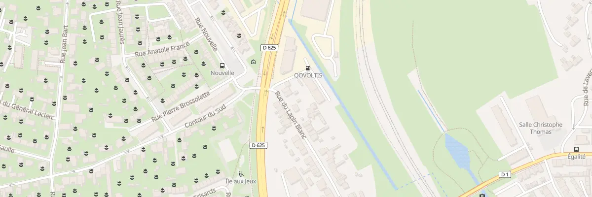 Plan du 60 Rue du Lapin Blanc à Dunkerque