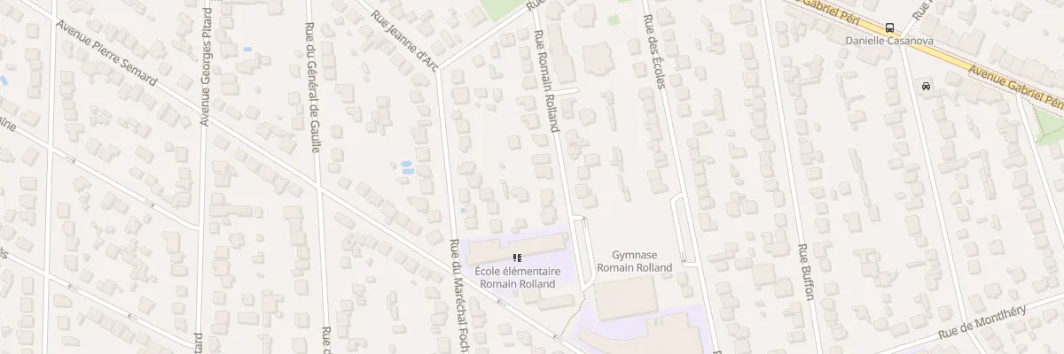 Plan du 18 Rue Romain Rolland à Sainte-Geneviève-des-Bois