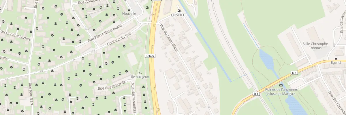 Plan du 49 Rue du Lapin Blanc à Dunkerque