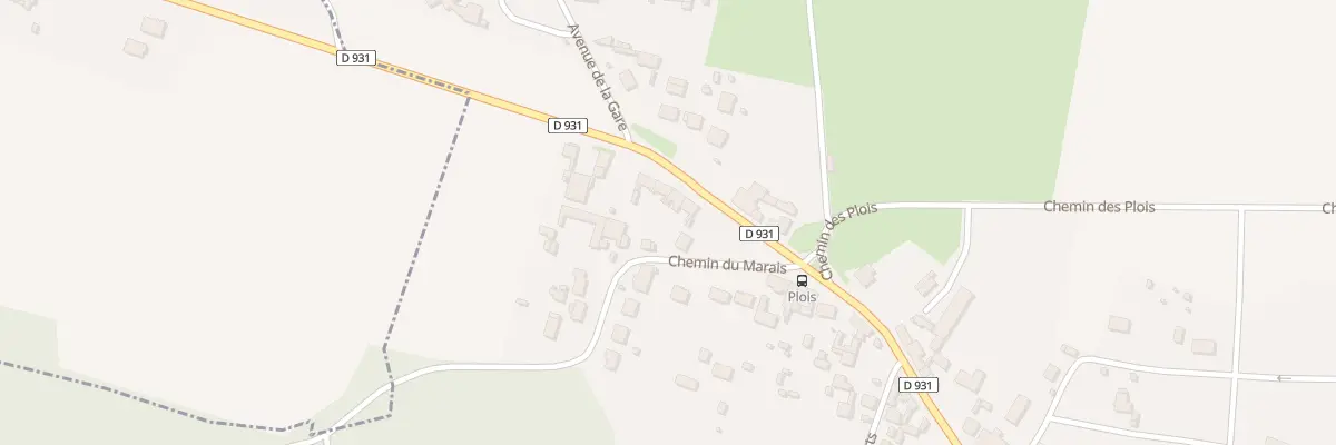 Plan du 119 Rue du Général de Gaulle à La Neuville-en-Hez