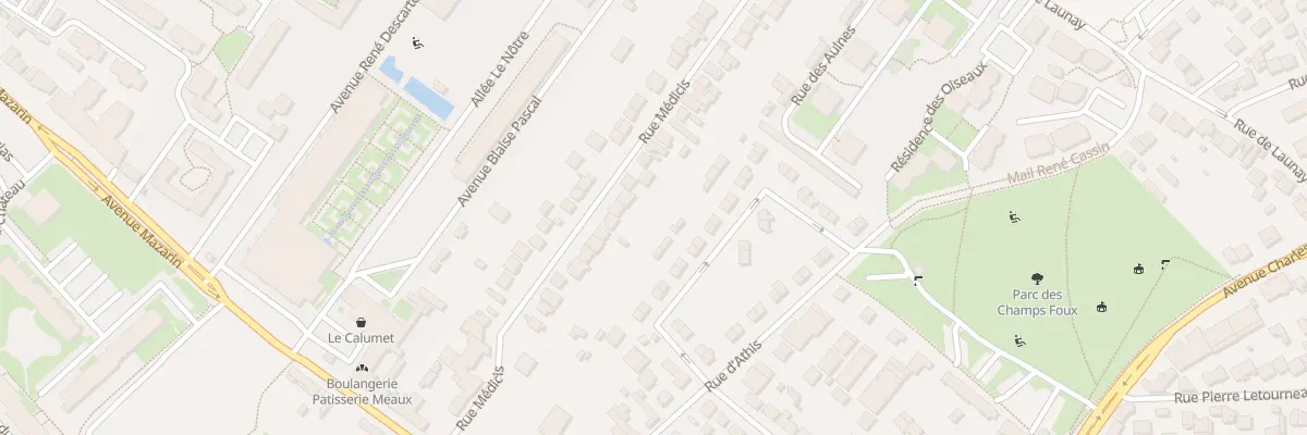 Plan du 54 Rue Médicis à Chilly-Mazarin