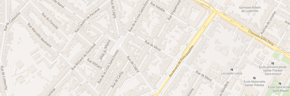 Plan du 56 Rue Enguerrand à Amiens