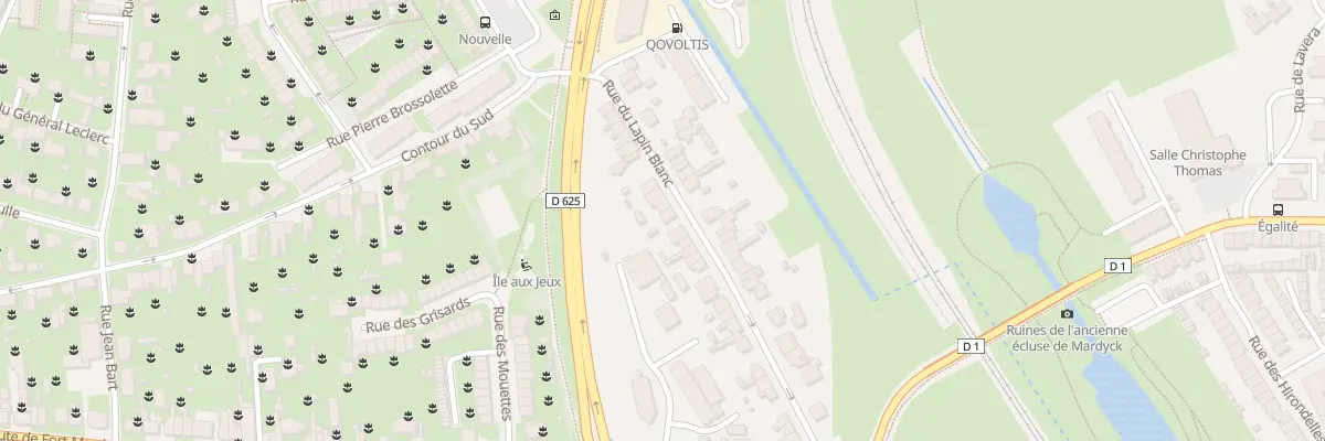 Plan du 47 Rue du Lapin Blanc à Dunkerque