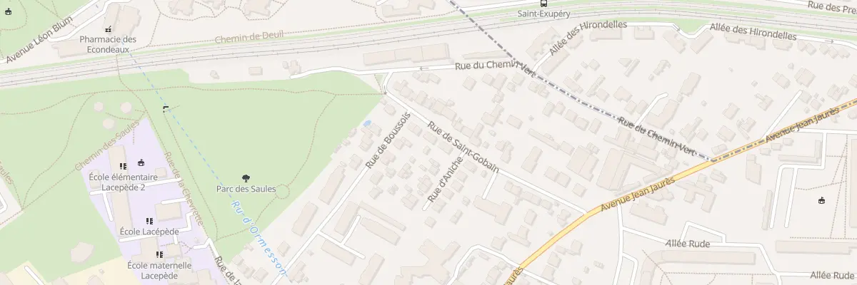 Plan du 19 Rue de Saint-Gobain à Épinay-sur-Seine