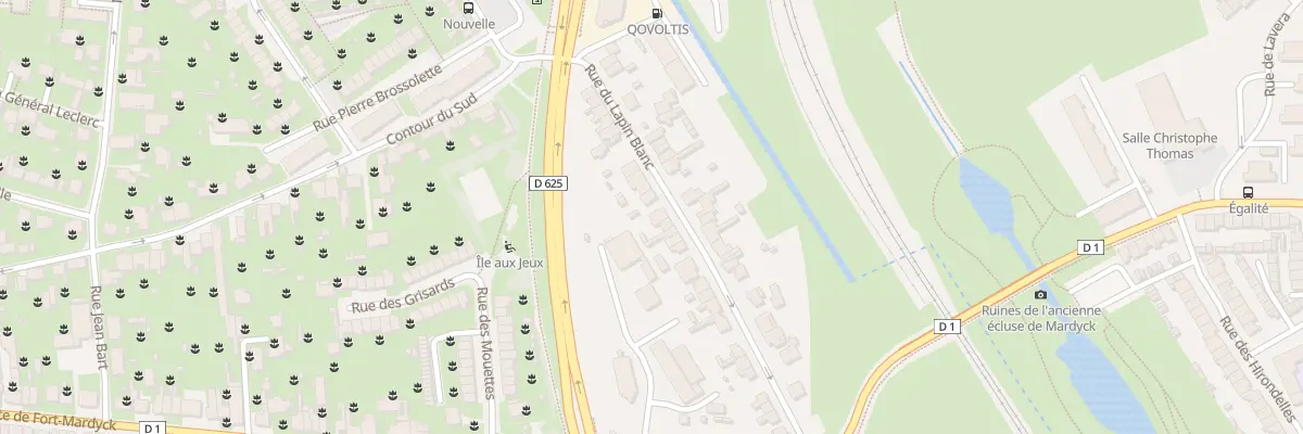 Plan du 45 Rue du Lapin Blanc à Dunkerque