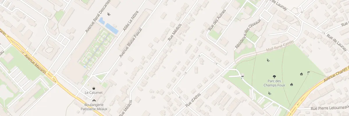 Plan du 52 Rue Médicis à Chilly-Mazarin