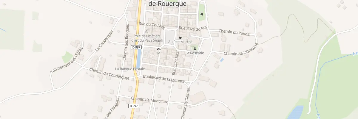 Plan du 5505 Rue Saint Vital à Sauveterre-de-Rouergue