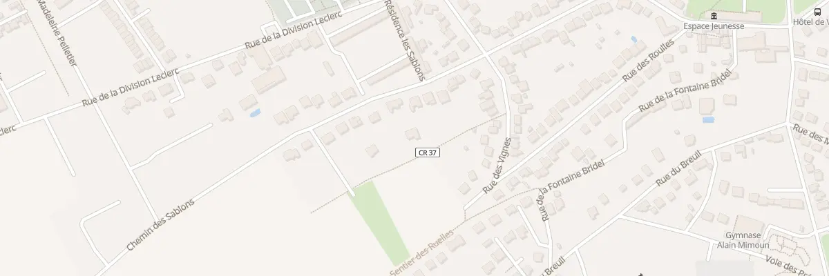 Plan du 35 Rue des Sablons à Épinay-sur-Orge