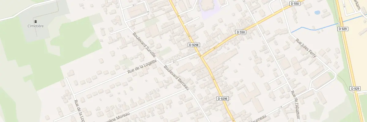 Plan du 71B Bd Berceau à Mouy