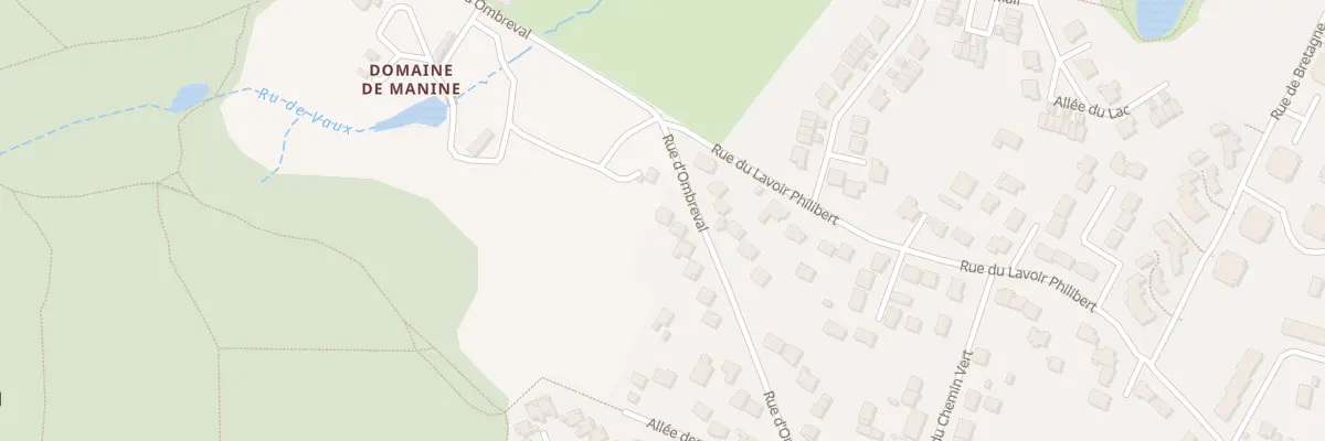 Plan du 57 Rue d’Ombreval à Domont