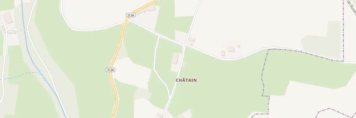 Plan du 5136 Châtain à Saint-Domet