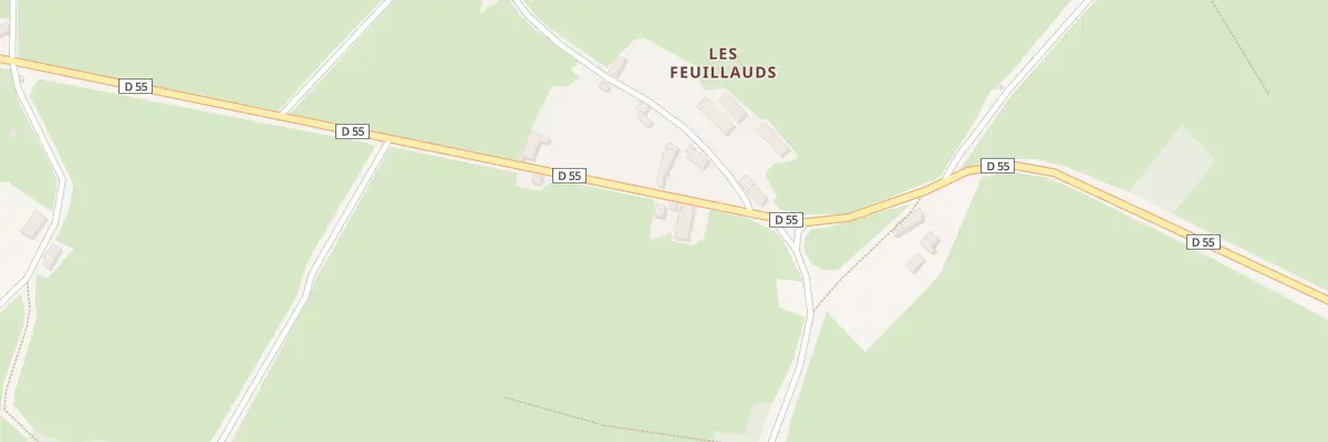 Plan du 10 Les Feuillauds à Lussat