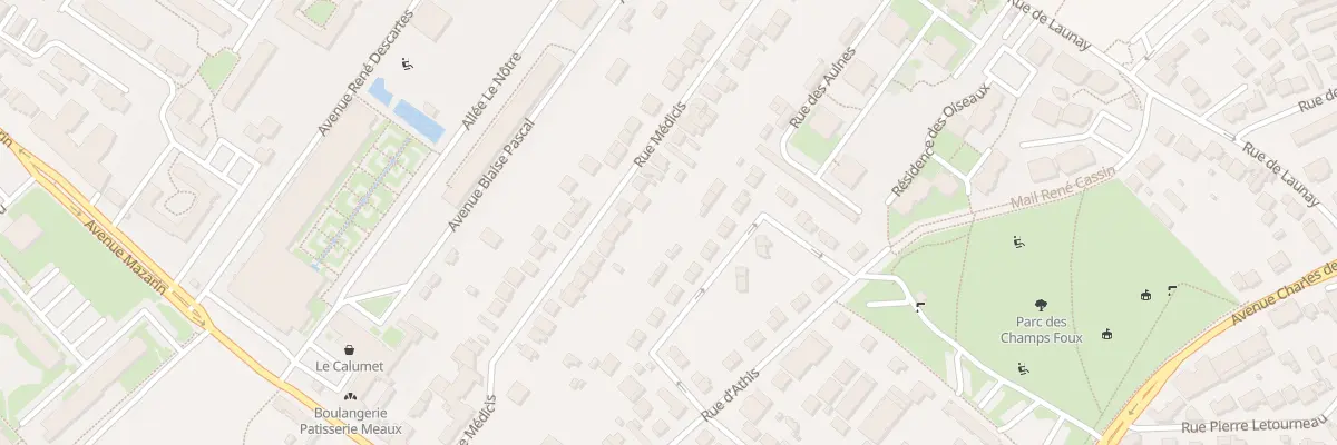 Plan du 50 Rue Médicis à Chilly-Mazarin