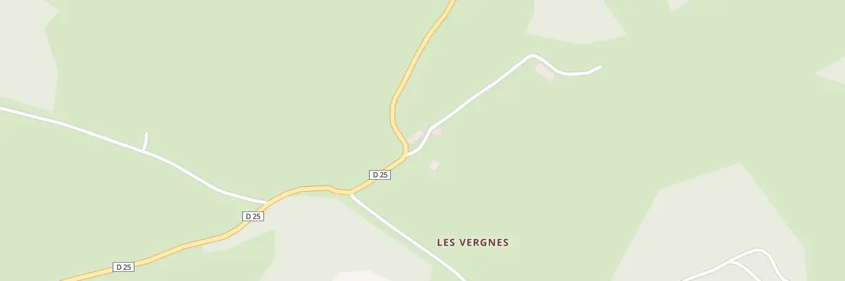 Plan du 5075 La Vergne à Saint-Maurice-près-Crocq