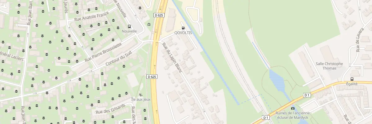 Plan du 52 Rue du Lapin Blanc à Dunkerque