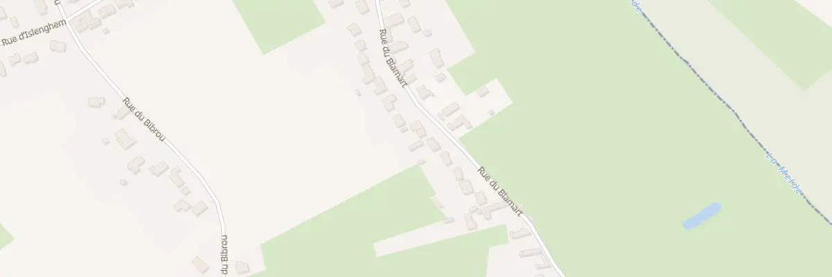 Plan du 681 Rue Blamart à Ecques