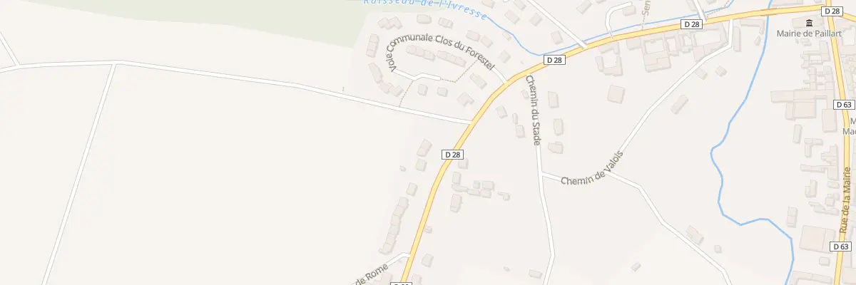 Plan du 36 Rue de la Libération à Paillart