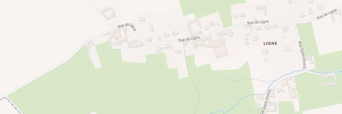Plan du 999 Rue de Ligne à Roquetoire