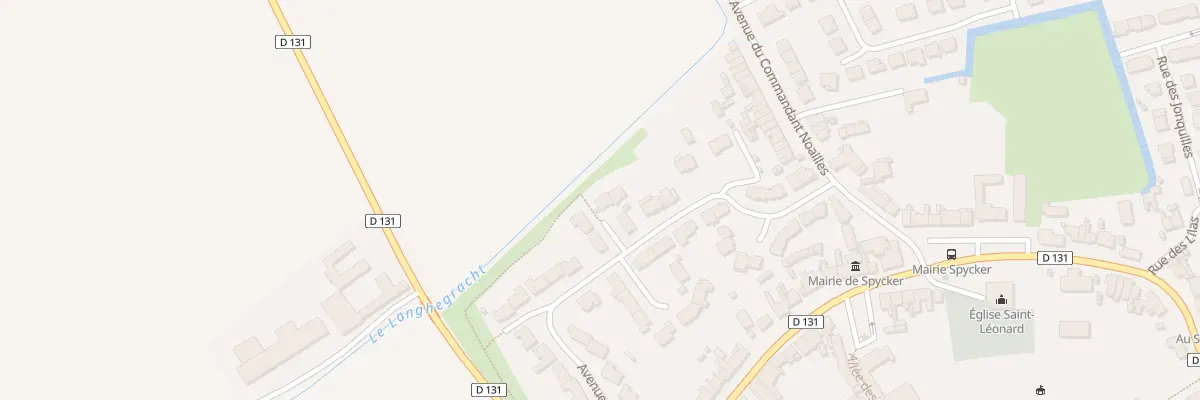 Plan du 33 Av Jacques Brel à Spycker