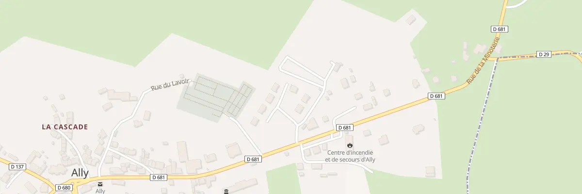 Plan du 6086 Le Bourg à Ally