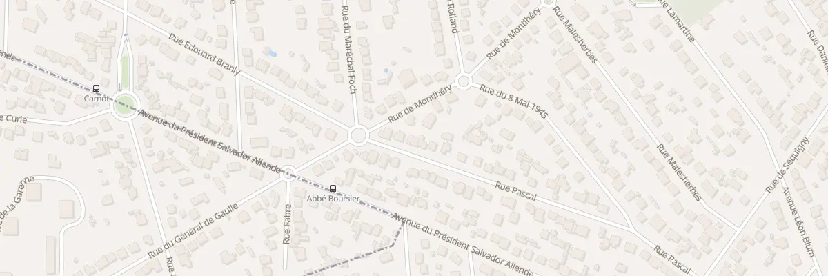 Plan du 5 Rue Pascal à Sainte-Geneviève-des-Bois
