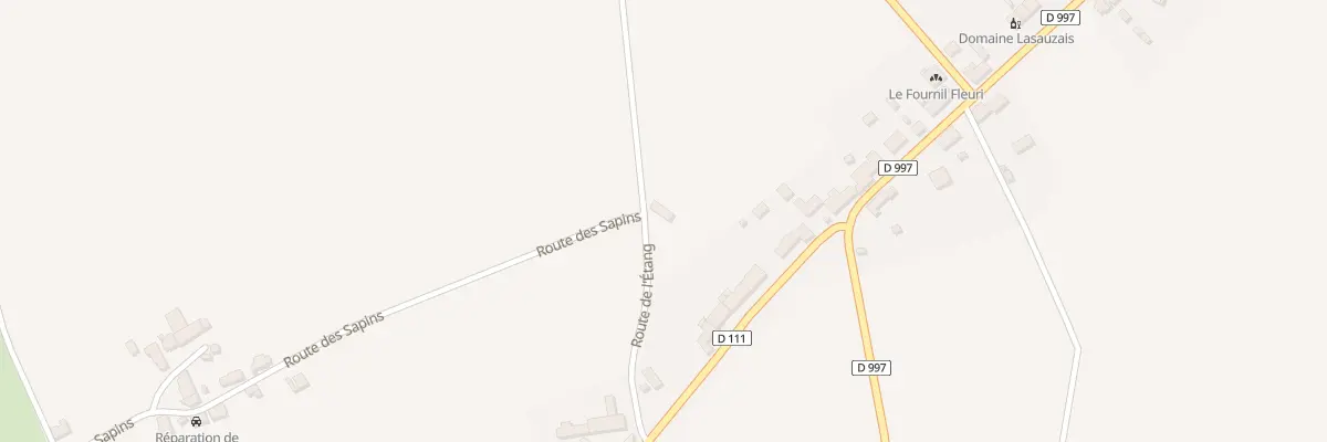 Plan du 6 Rte de l’Étang à Sidiailles
