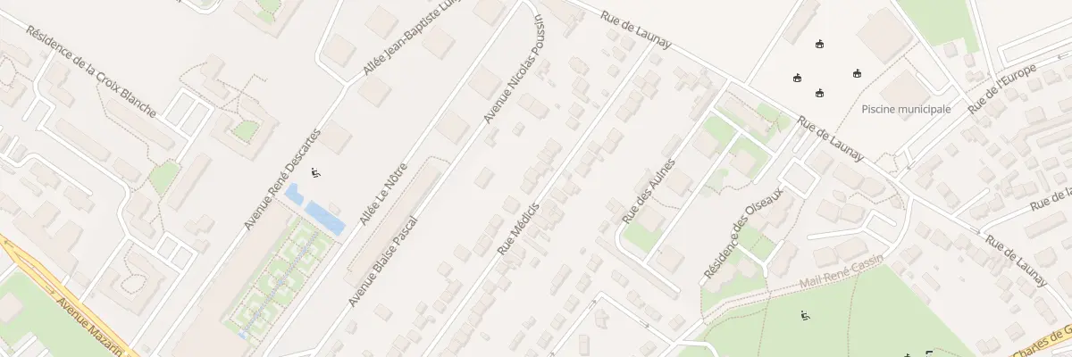 Plan du 33 Rue Médicis à Chilly-Mazarin