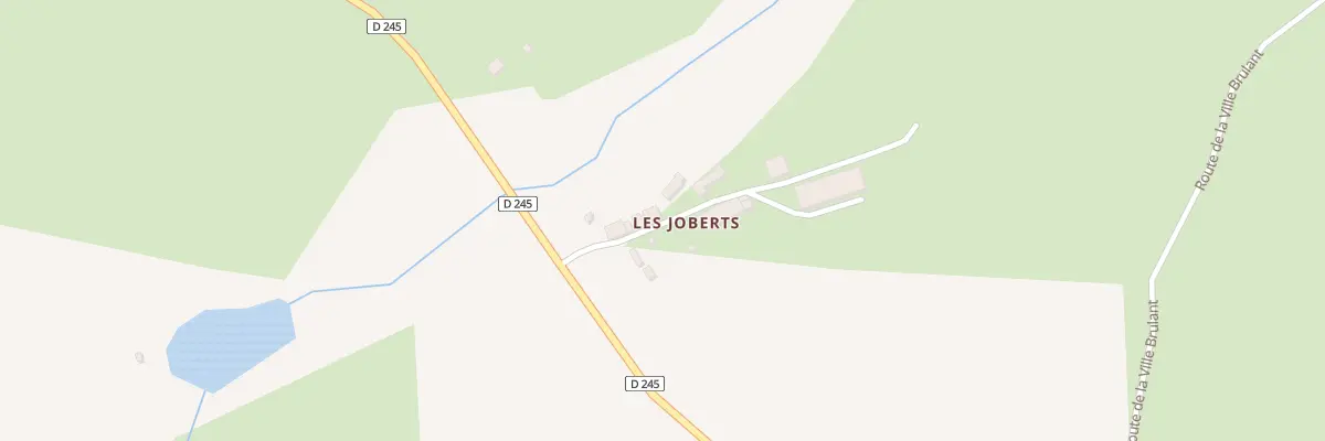 Plan du 5184 Les Joberts à Saint-Sauvier