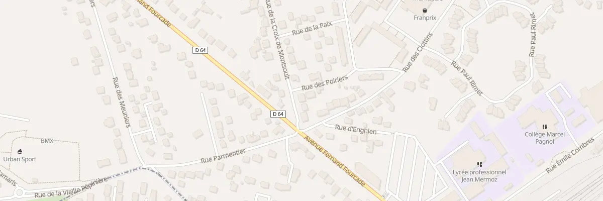 Plan du 4 Rue de la Croix de Montsoult à Montsoult