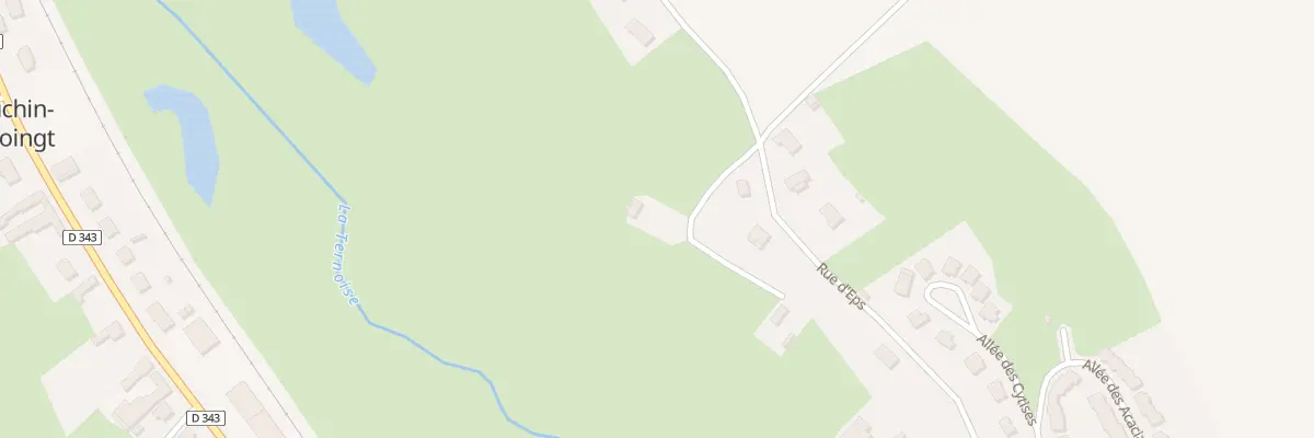 Plan du 92 Rue à Cailloux à Gauchin-Verloingt