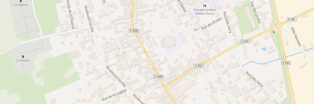 Plan du 37 Rue du Gal Leclerc à Mouy