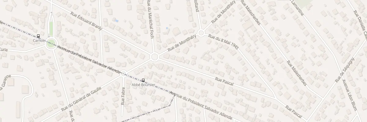 Plan du 7 Rue Pascal à Sainte-Geneviève-des-Bois